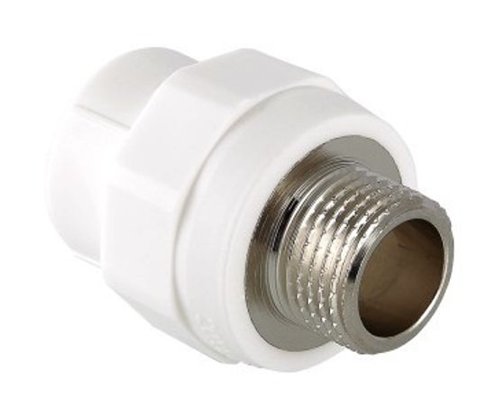 Муфта комбинированная Valtec 32х3/4" НР с наружной резьбой полипропиленовая (VTp.701.0.03205)