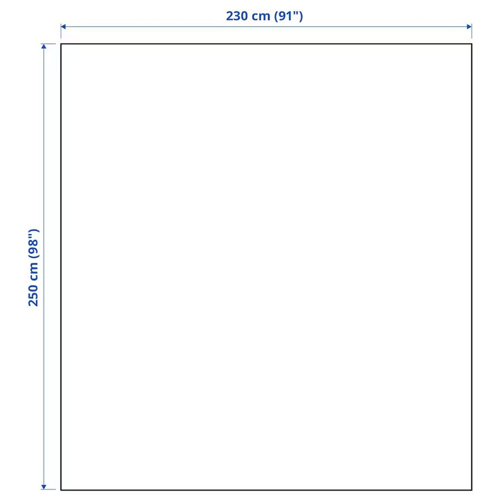 ИНДИРА INDIRA Покрывало 230x250 см, серо-зеленое