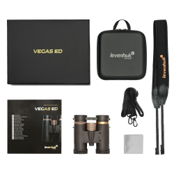 Бинокль Levenhuk Vegas ED 10x42 - Комплект поставки