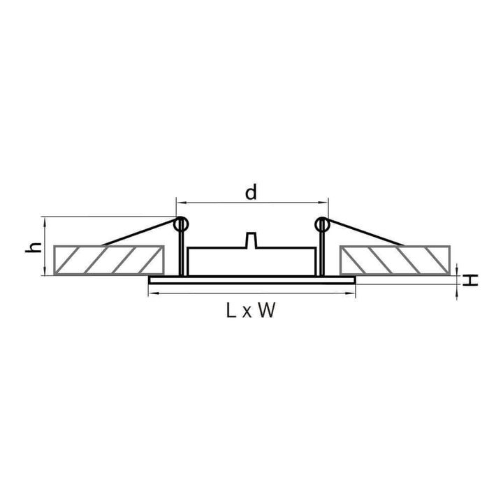 Встраиваемый светильник Lightstar Lega16 011945