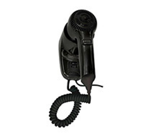 Фен HOTEL LINE настенный чёрный 1200 W, 02055.N