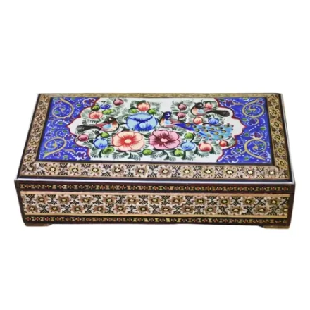 Шкатулка Хатам Кари Sadr 979 (khatam-kari) сувенир из Ирана в технике хатамкари