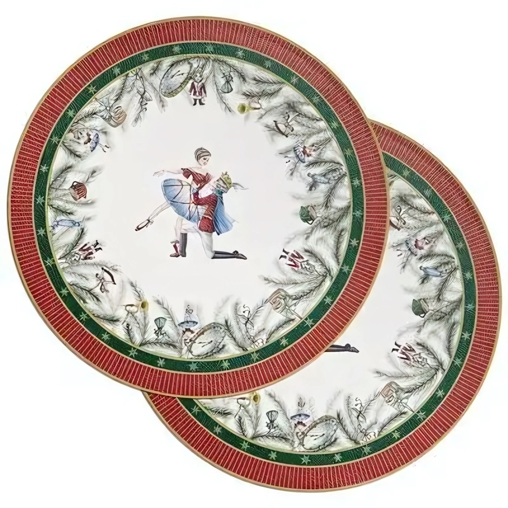 Набор подстановочных салфеток «ЩЕЛКУНЧИК» 2шт d=38 см