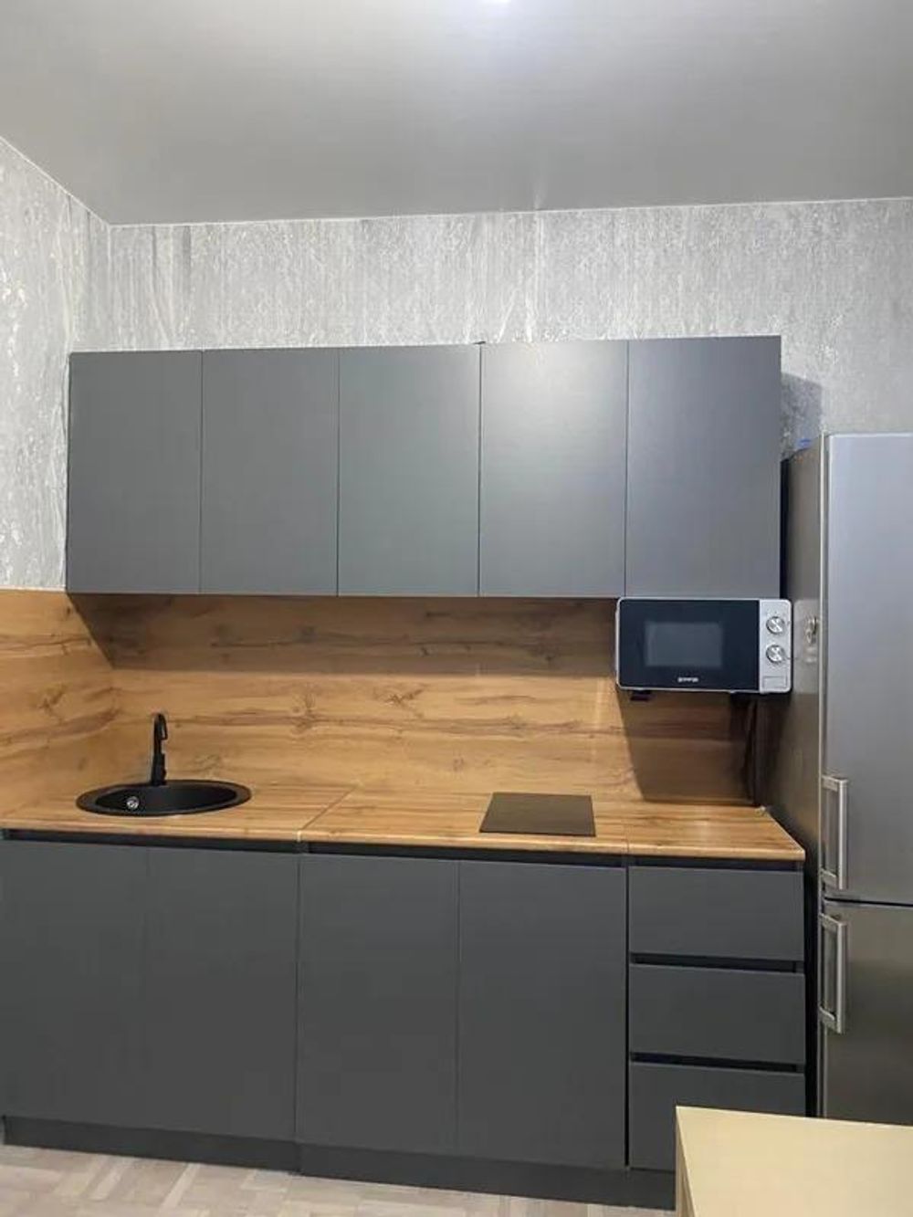 Кухня Мори 2.0 Графит МП