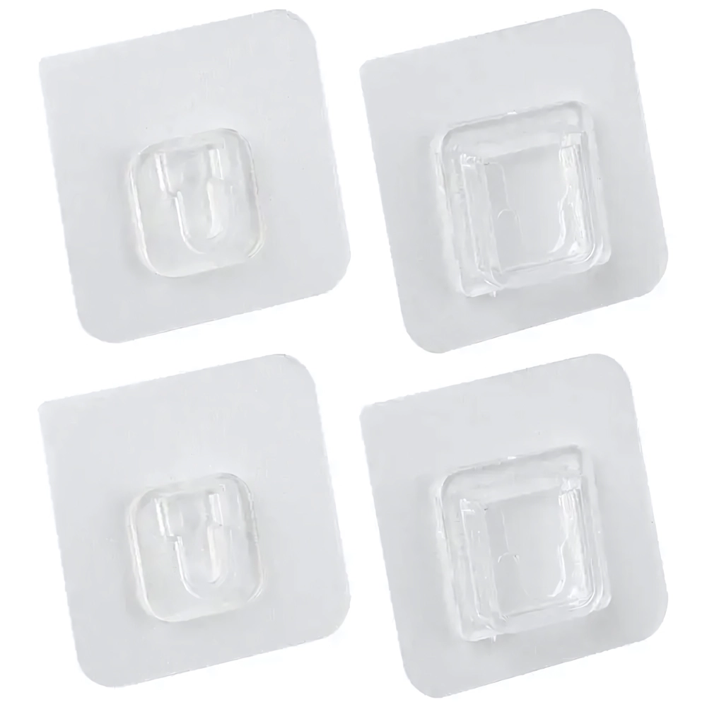 Крючки самоклеящиеся из двух деталей, 2 пары