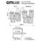 Потолочная люстра Citilux Axis CL313281