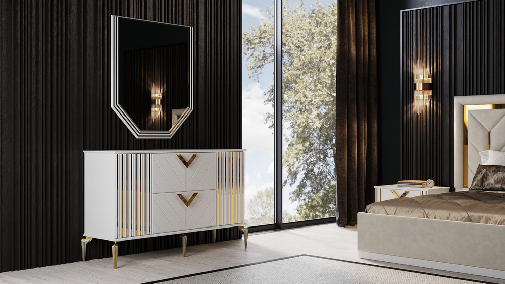 Коллекция “Анкара” фрезерованная сатин (c подъемным механизмом)