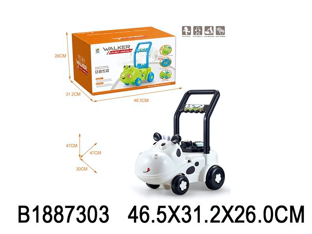 Толокар автомобиль, в ассорт. коробка QX-7715