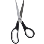 Ножницы DELI "Soft-touch", 195 мм, прорезиненные ручки, ассорти