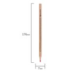 Карандаши цветные BRAUBERG "ЦВЕТЫ", 24 цвета, трехгранные заточенные, лакированное дерево, 181368