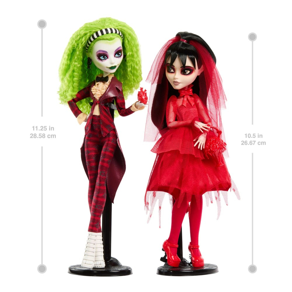 Monster High Skullector - Betelgeuse i Lydia - Коллекционные куклы Beetlejuice 2-PAK HYV96