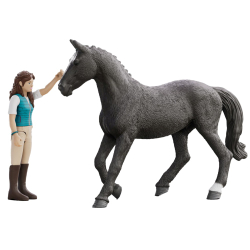 Schleich Horse Club - Лиза и Шторм, ганноверская лошадь 42712