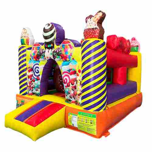 Коммерческий надувной батут «Сладкий замок», 3,2x2,6x2,3