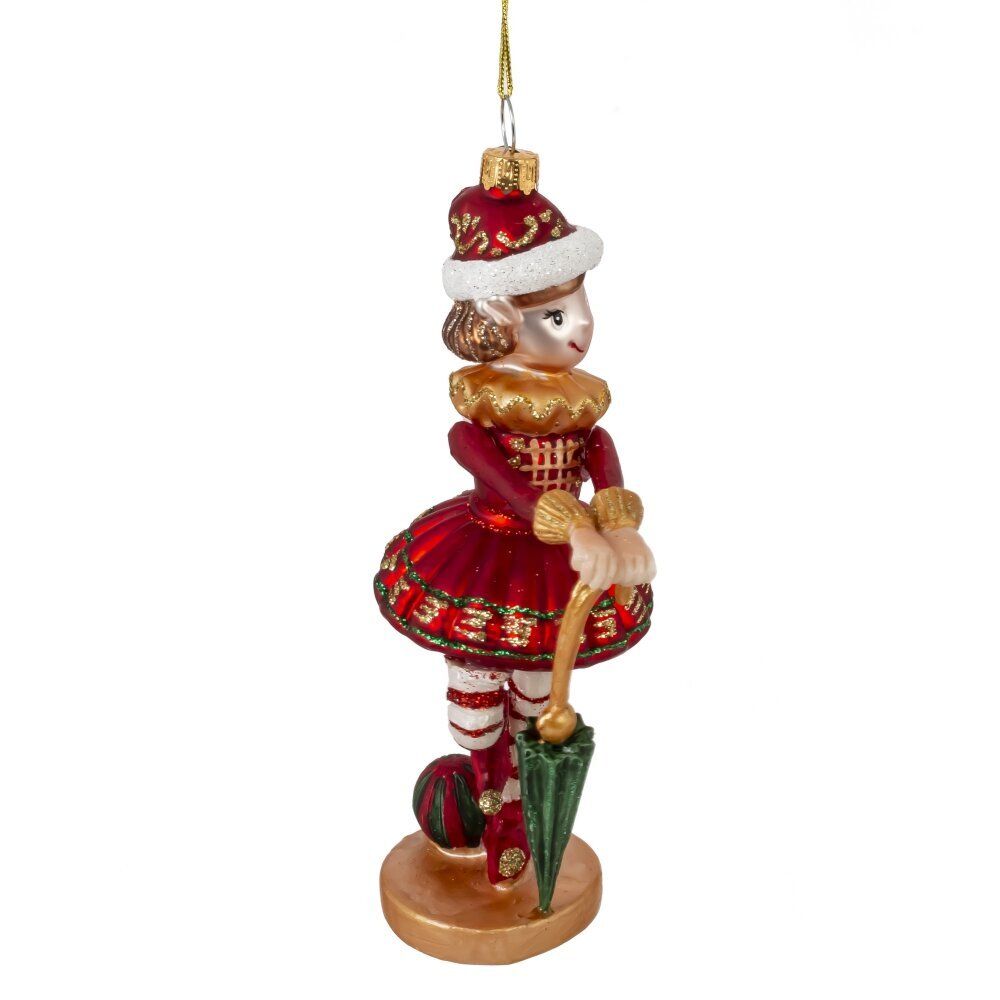 GAEM Украшение новогоднее "Девочка-эльф", L7,5 W5,5 H15,5 см