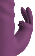 Фиолетовый вибратор-кролик 2 Function Rabbit Vibrator - 23,7 см. (Цвет: фиолетовый)