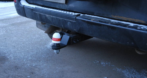 Фаркоп УАЗ 3160,3163 1997-2014, съемное крепление шара под американский квадрат(без электрики) Трейлер.3163.B