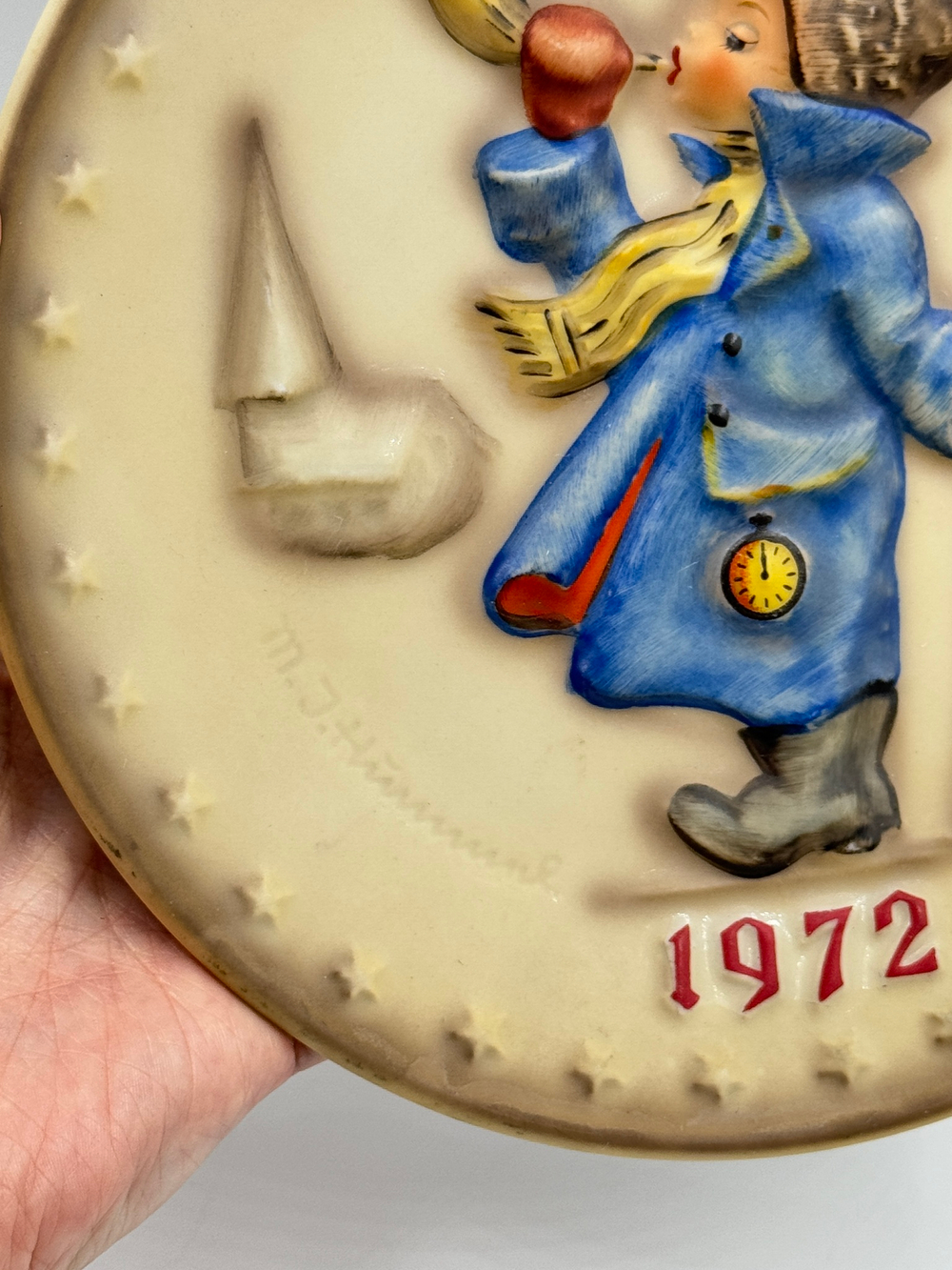 Декоративная тарелка 1972 год Goebel