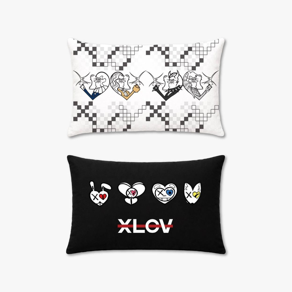 (ПРЕДЗАКАЗ) товары XLOV - Serving-X ASIA TOUR IN SEOUL OFFICIAL MD PILLOW COVER