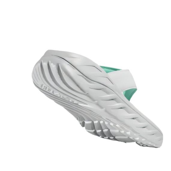 Hoka One One Ora Recovery Flip 'White Green'