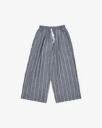 Брюки One Two Striped Baggy Pants Blue