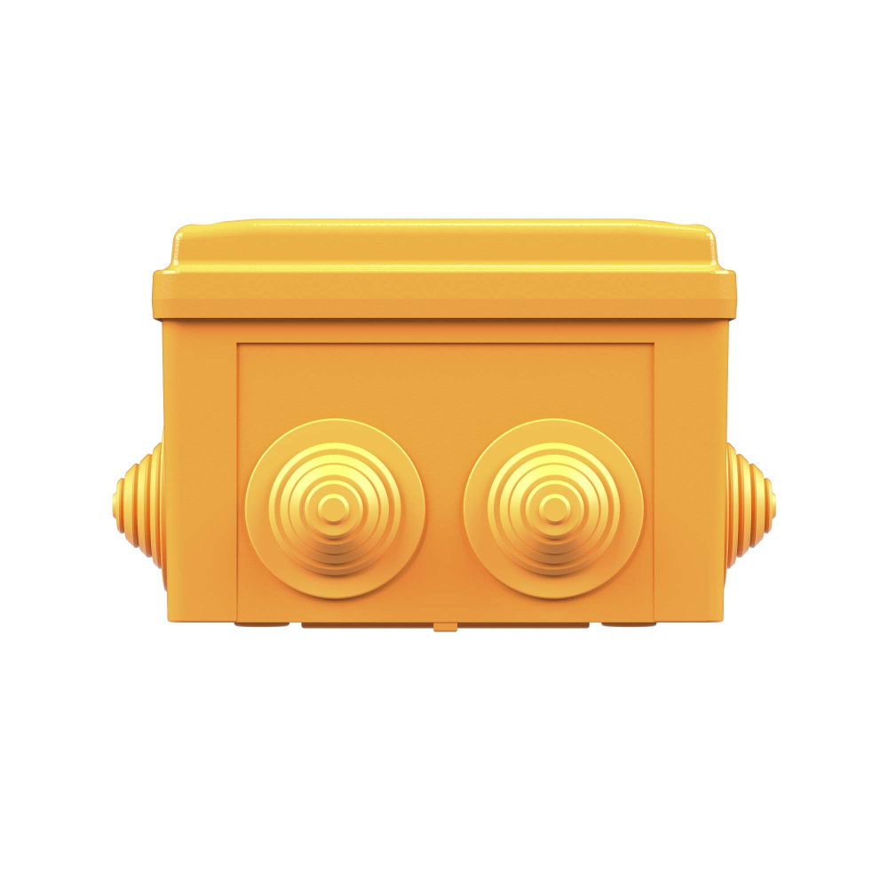 Коробка пластиковая FS с кабельными вводами и клеммниками, IP55, 150х110х70 мм, 5р, 450V, 30A, 16 мм2