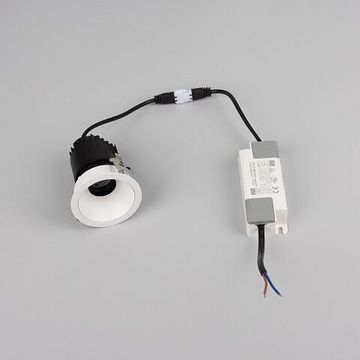 Встраиваемый светильник 7W 3000K 059104 белый MS-ARADO-BUILT-R55-7W Warm3000 (WH-WH, 55 deg, 230V) Arlight