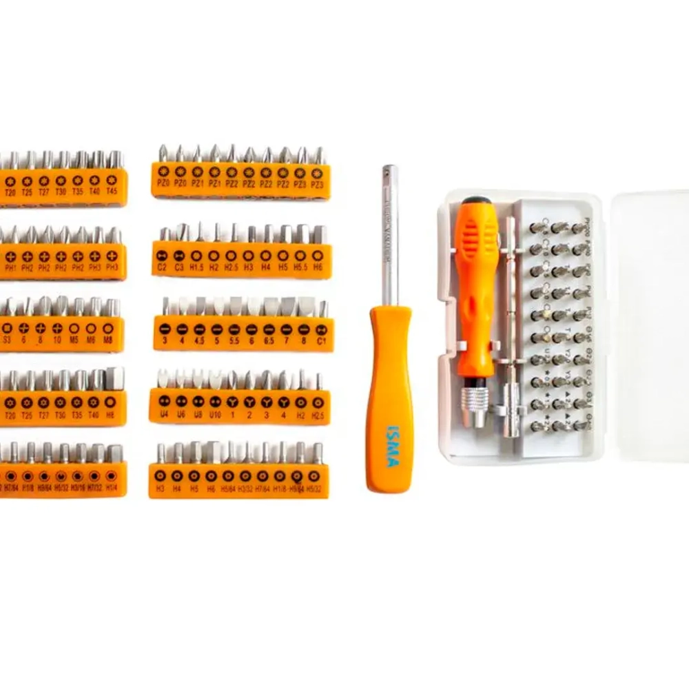 Набор инструмента 303пр. 1/4'',1/2''(6гр.)(4-32мм) ISMA ISMA-53034