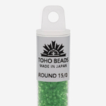 Японский бисер TOHO Round 15/0 (№7), прозрачный