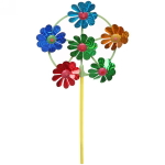 Ветрячок «Цвета радуги» 38 см,d=20 см, микс