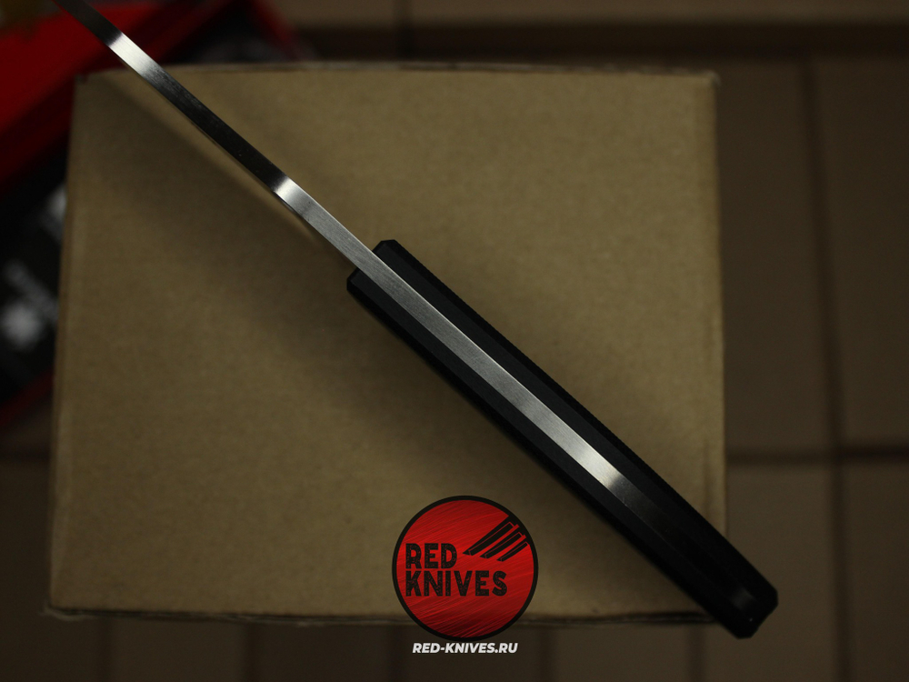 Нож Spyderco Ronin 2 - черная рукоять, клинок сатин RK/501