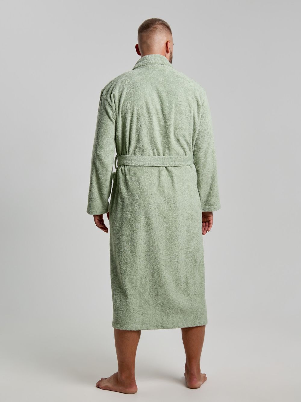 Халат мужской Комфорт-4 Виотекс СВ.- ОЛИВКОВЫЙ