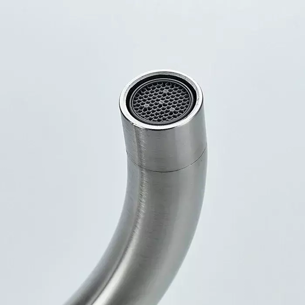 Смеситель для кухни Ledeme L4998-3 нержавеющая сталь