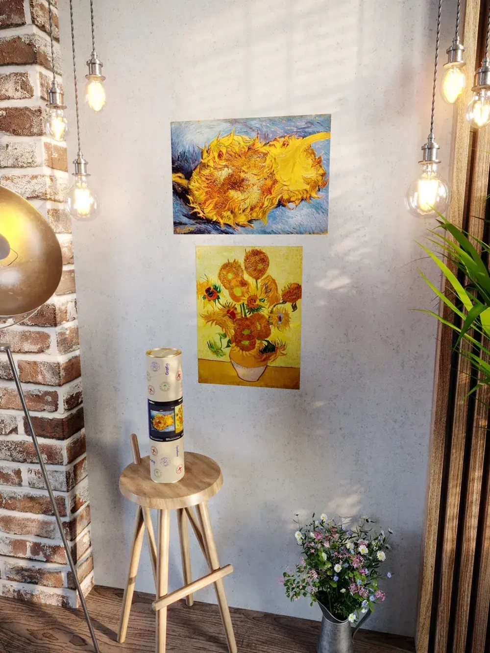 Картины-наклейки на стену для декора интерьерные №55