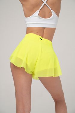 Шорты-юбка Double Fly Shadow, Желтый