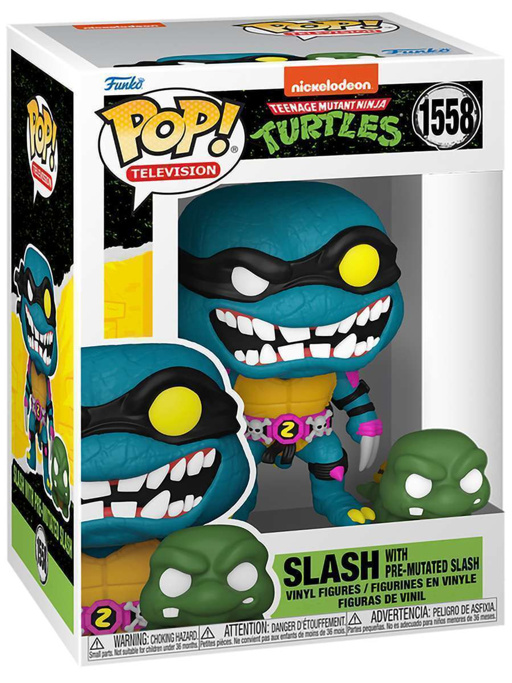 Фигурка Funko POP! TV TMNT S4 Slash with Pre-Mutated Slash (1558) 78048