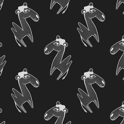 Купить детскую ткань животные верблюды. Ткань Верблюд цвет черный. Baby fabric animals camels black.