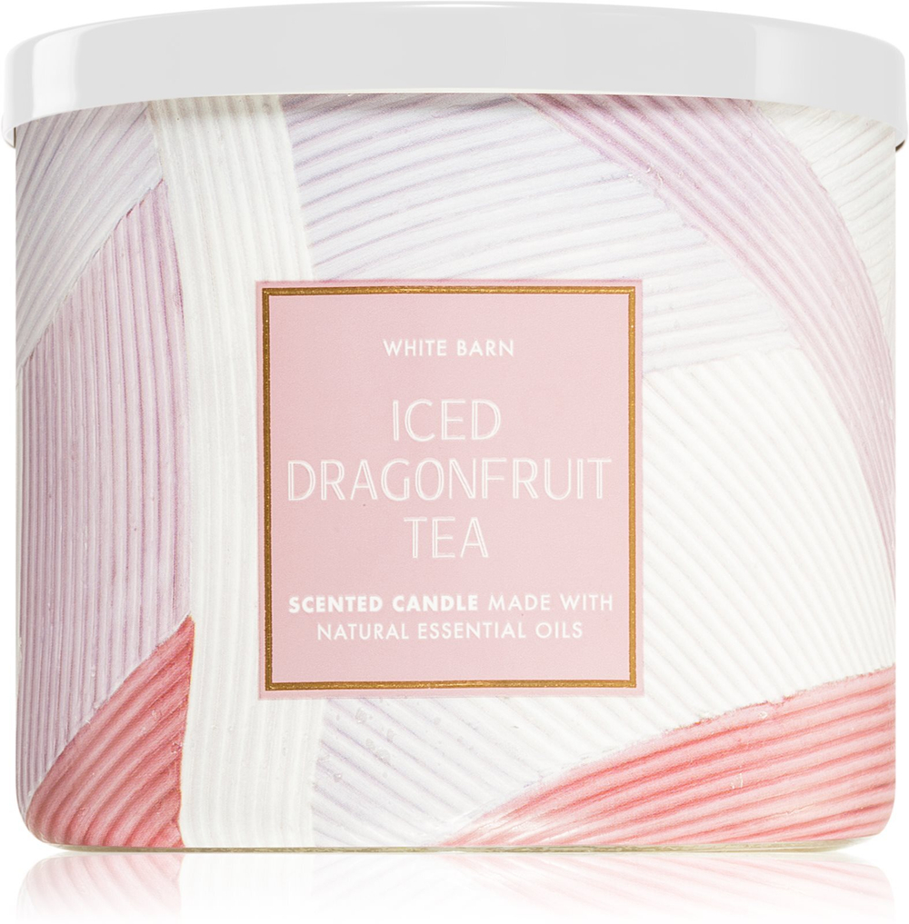 Bath & Body Works Iced Dragonfruit Tea - ароматическая свеча II. /   411  g  / GTIN 667556244694