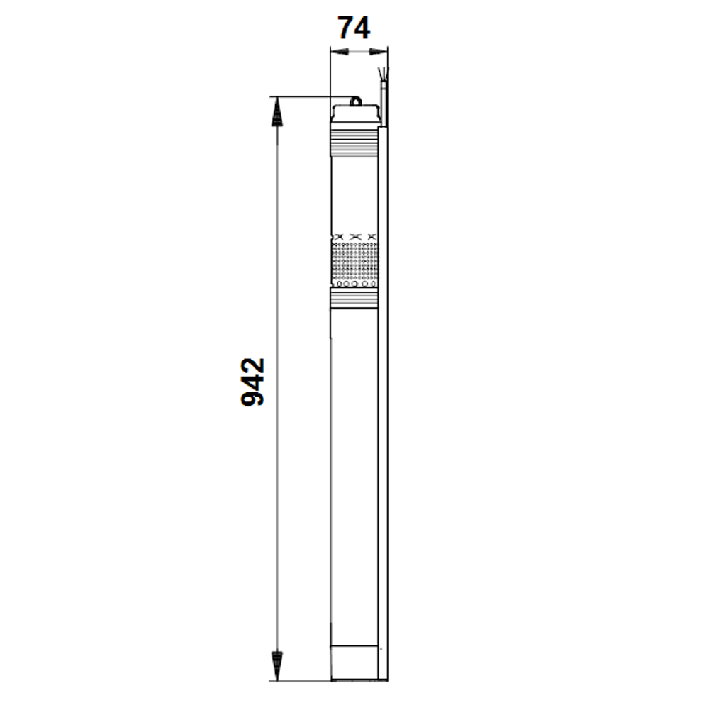 Скважинный насос Grundfos SQE 3-105