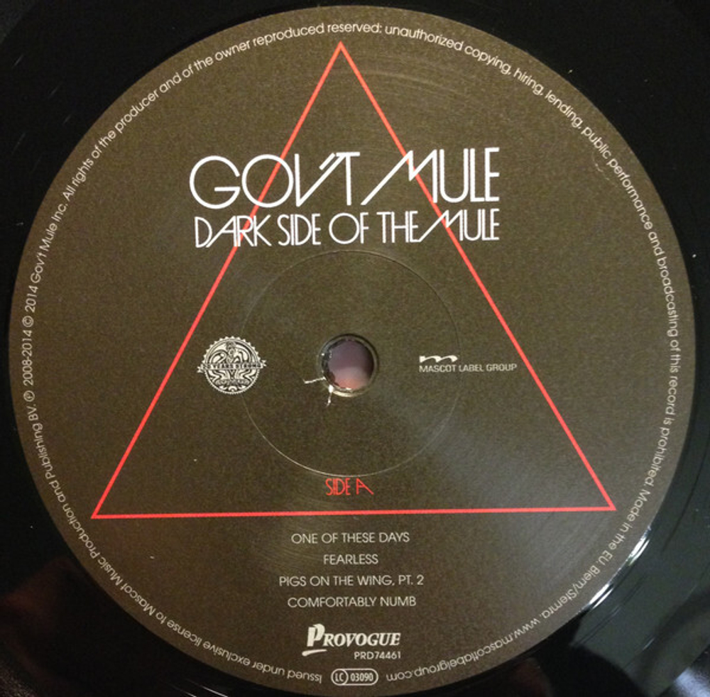 Gov't Mule / Dark Side Of The Mule (2LP)