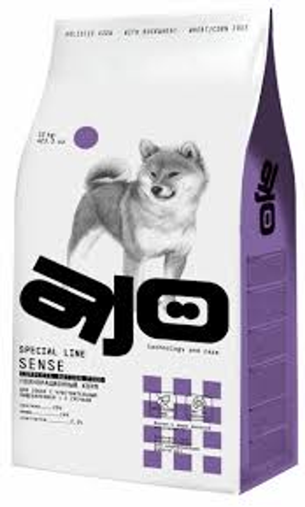 AJO Dog Sense для собак с чувствительным пищеварением 2 кг