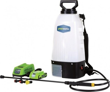 Опрыскиватель аккумуляторный GREENWORKS GSP1250K4 24V 5103507UB