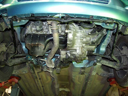 Защита картера и КПП Sheriff для Suzuki Wagon R Plus II 1997-2003 арт.23.0608