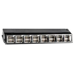 ULB-Q283 20W-4000K BLACK Светильник-прожектор светодиодный трековый. Линейный. 1600 Лм. Белый свет 4000К. Корпус черный. ТМ Volpe