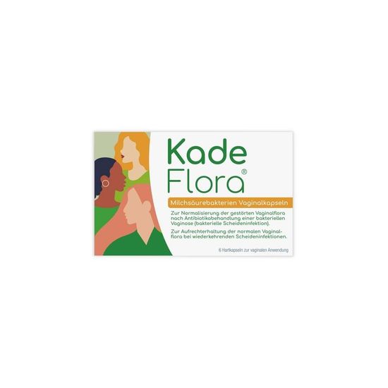 KadeFlora вагинальные капсулы с молочнокислыми бактериями