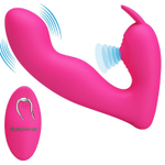 Вибратор Pretty Love Josephine с клиторальным отростком, 10,9 см