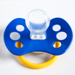 4560028 Соска - пустышка силиконовая ортодонтическая "Динозавр", от 3 мес.