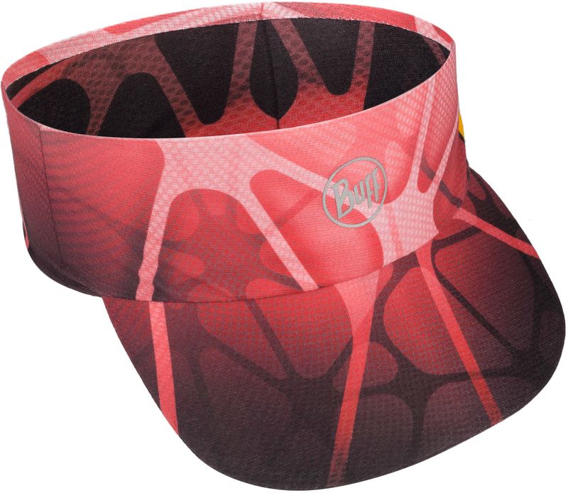 Спортивный козырек от солнца Buff Pack Run Visor Ape-X Coral Фото 2