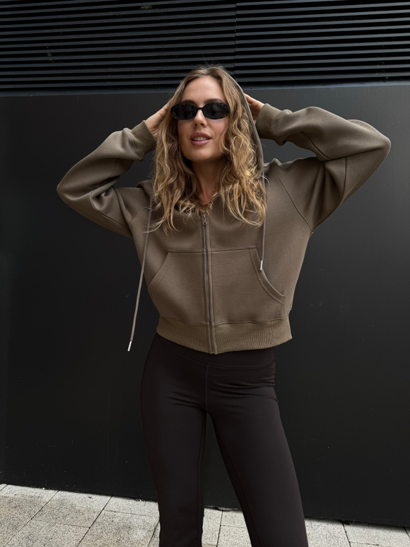 Худи Zipper мокко