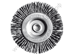 Щётка №093; 6306306555 d-63 для дрели круглая,абразивная