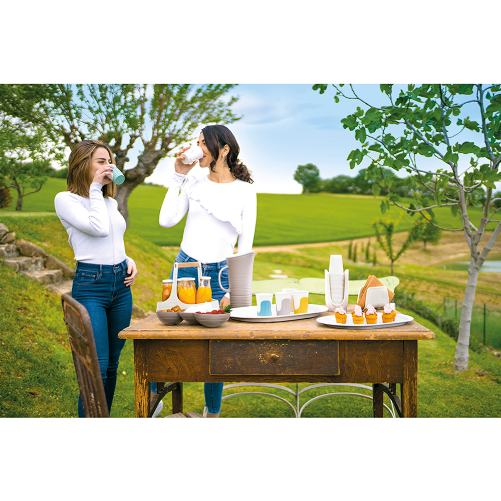 Органайзер настольный tierra, бежево-розовый